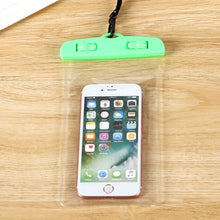 Load image into Gallery viewer, Sealing Waterproof Phone Bags with Strap Protect Bag Dry Pouch Protective Case Cover 3.5 inch -6 inch Smart Phone Swimming Bags