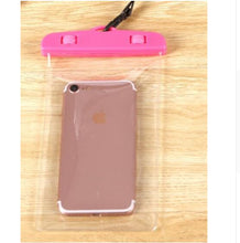 Load image into Gallery viewer, Sealing Waterproof Phone Bags with Strap Protect Bag Dry Pouch Protective Case Cover 3.5 inch -6 inch Smart Phone Swimming Bags