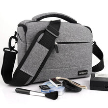 Load image into Gallery viewer, DSLR Camera Bag Fashion Polyester Shoulder Bag Camera Case For Canon Nikon Sony Lens Pouch Bag Waterproof Photography Photo Bag