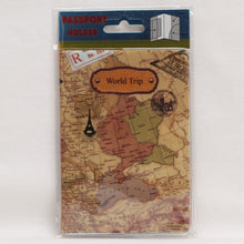 Load image into Gallery viewer, RFID World Trip Map Travel Passport Covers PVC Leather ID Card Bag Passport Holder Passport Wallets F056