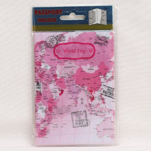 Load image into Gallery viewer, RFID World Trip Map Travel Passport Covers PVC Leather ID Card Bag Passport Holder Passport Wallets F056