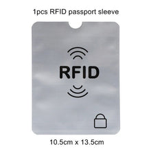 Load image into Gallery viewer, RFID World Trip Map Travel Passport Covers PVC Leather ID Card Bag Passport Holder Passport Wallets F056