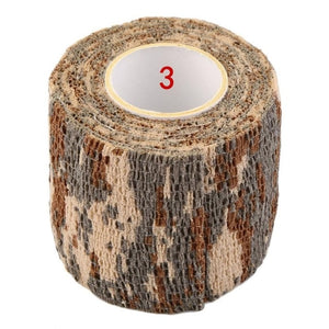 2019 New 1 Roll Men Army Adhesive Camouflage Tape Stealth Wrap Outdoor Hunting Dropshipping