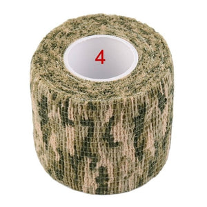 2019 New 1 Roll Men Army Adhesive Camouflage Tape Stealth Wrap Outdoor Hunting Dropshipping