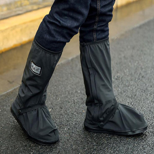 High Top Waterproof Shoes Covers For Shoes Motorcycle Cycling Bike Rain Boot Rain Cover for Shoes In Creek Rainy Snowing